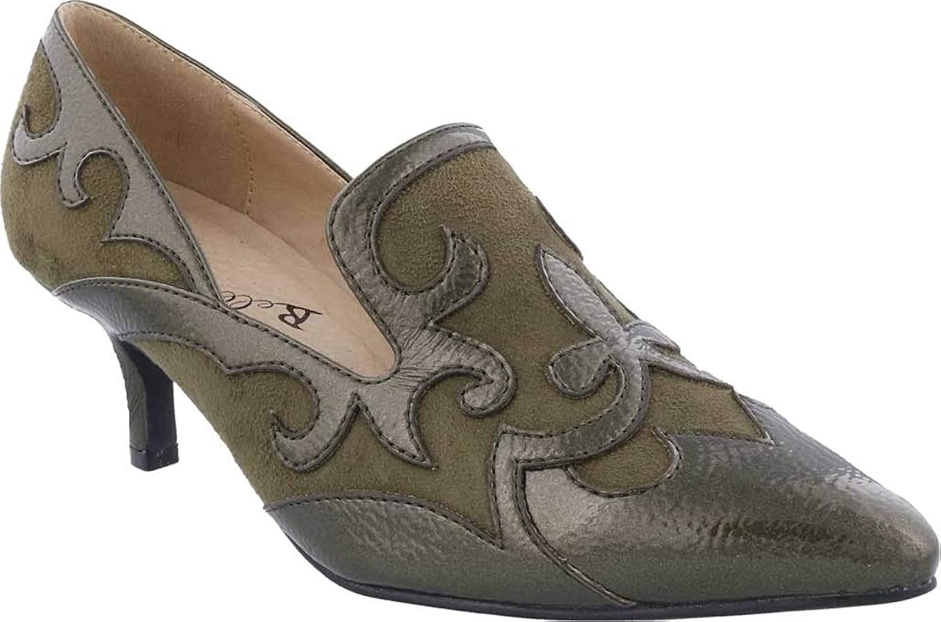 SNIDEL - BELLINI Amazon.com | Bellini Women's Bengal Green Microsuede and